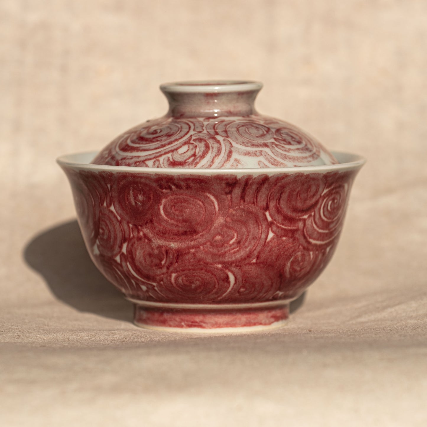 Youlihong porcelain gaiwan glaze