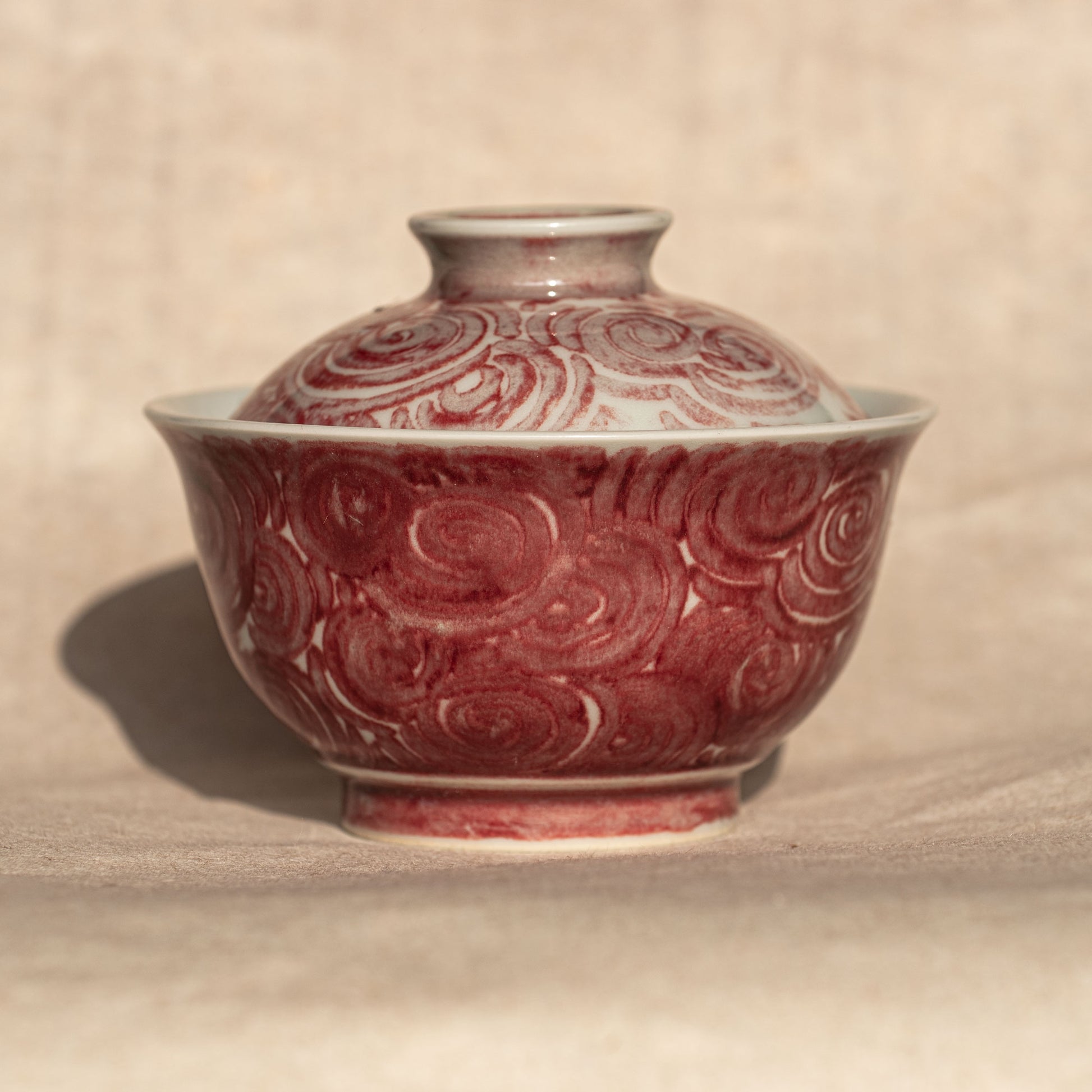 Youlihong porcelain gaiwan glaze