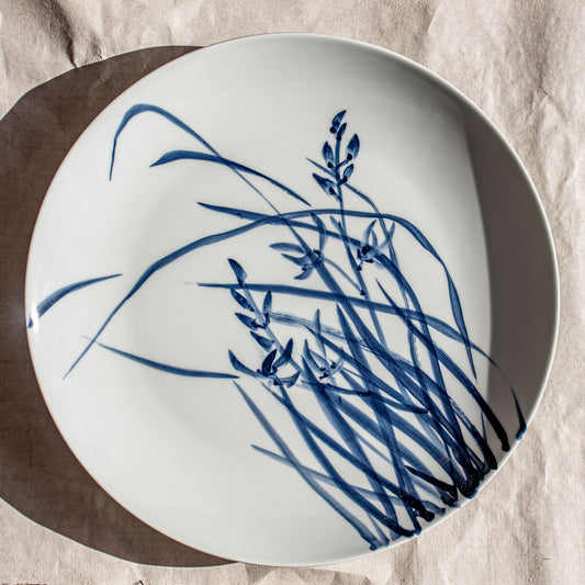 Orchids Large Plate
